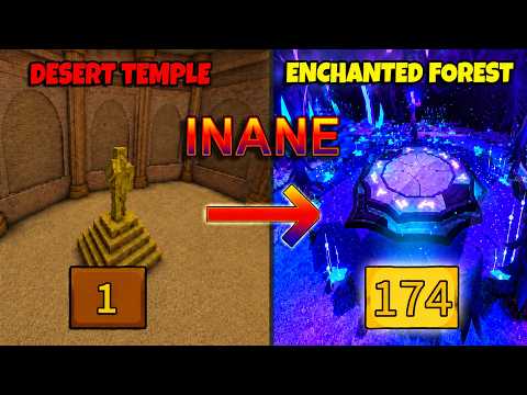 Dungeon Quest Reborn: Desert Temple Full Walkthrough